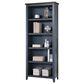 Wycliff Bay Fairmont 5-Shelf Bookcase in Dusty Blue, , large