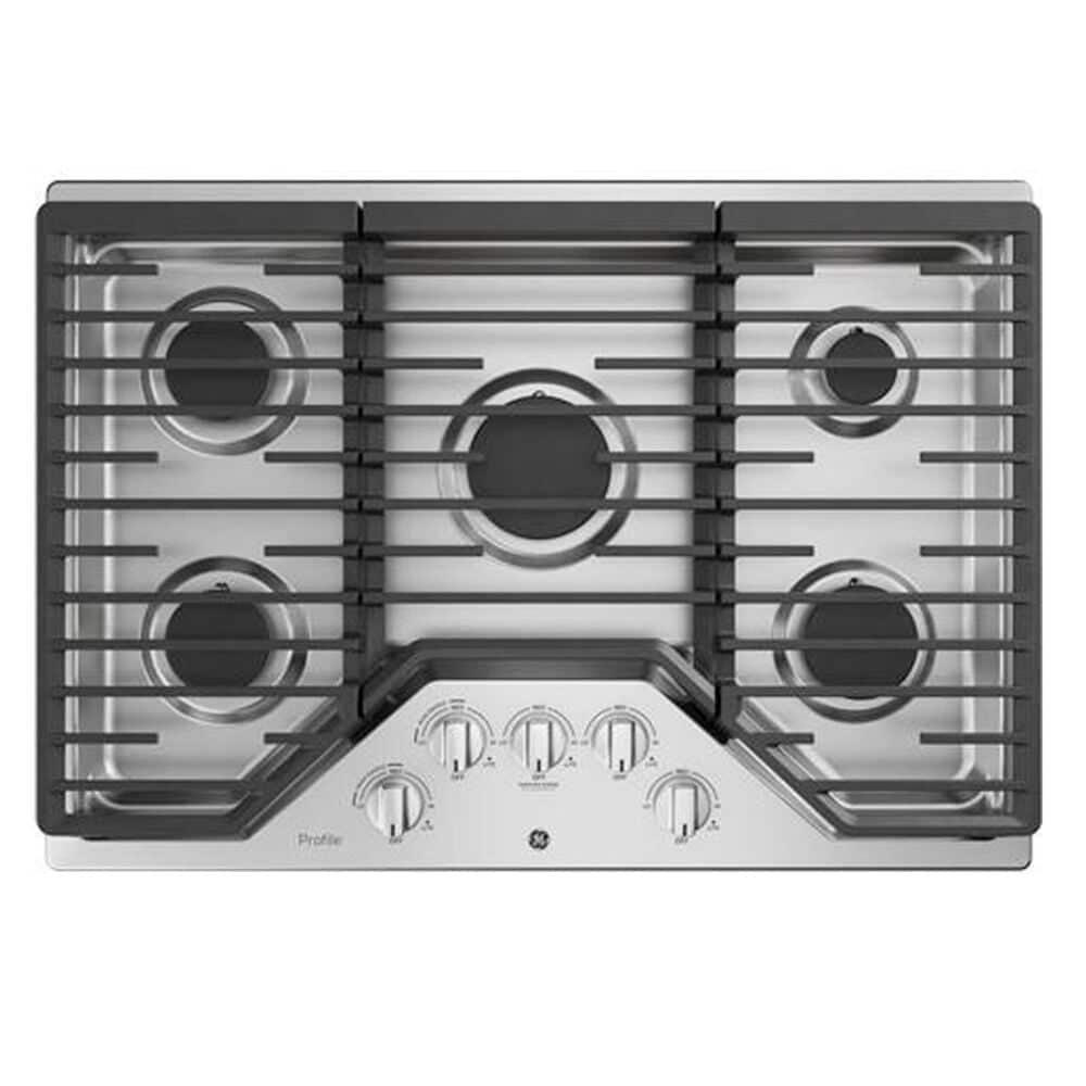 GE Profile 30&quot; Gas Cooktop with 30&quot; Built-In Convection Single Wall Oven in Stainless Steel, , large