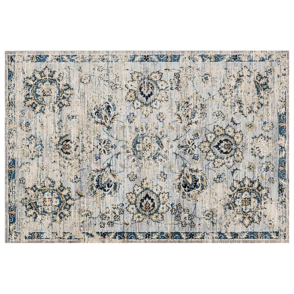 Loloi Torrance TC-05 7"10" x 10"10" Grey/Navy Area Rug, , large