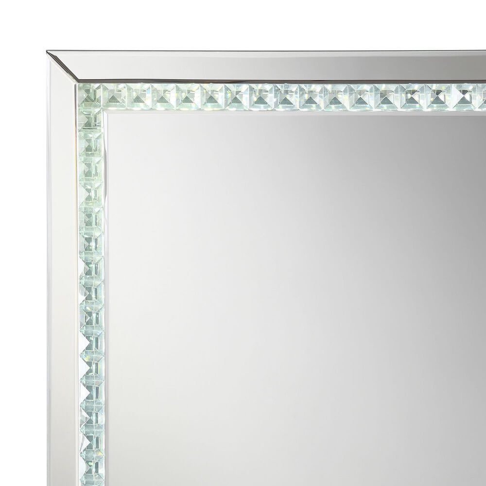 Pacific Landing Noelle Accent Wall Mirror in Silver, , large