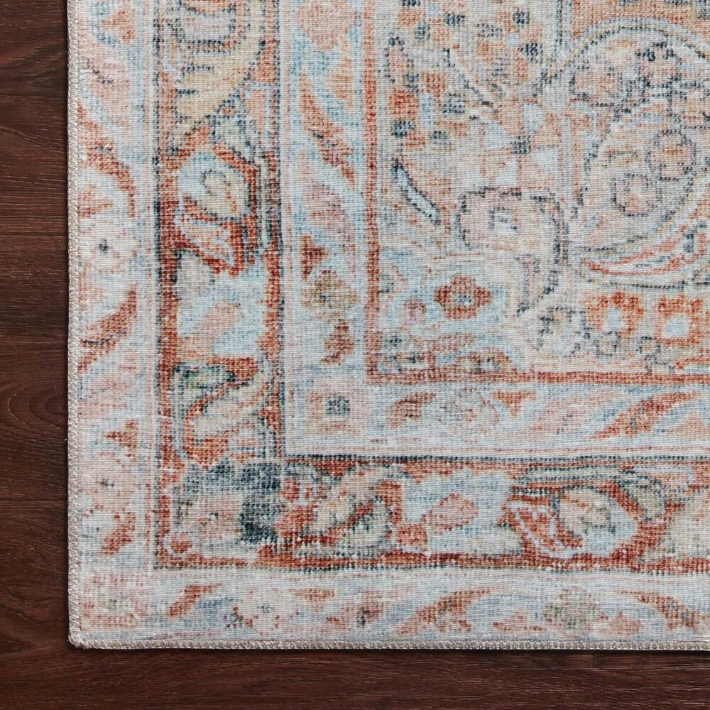 Magnolia Home Lenna LEA-02 10&#39; x 14&#39; Ocean and Apricot Area Rug, , large