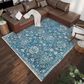 Dalyn Rug Company Marbella Transitional 8" x 10" Navy Area Rug, , large