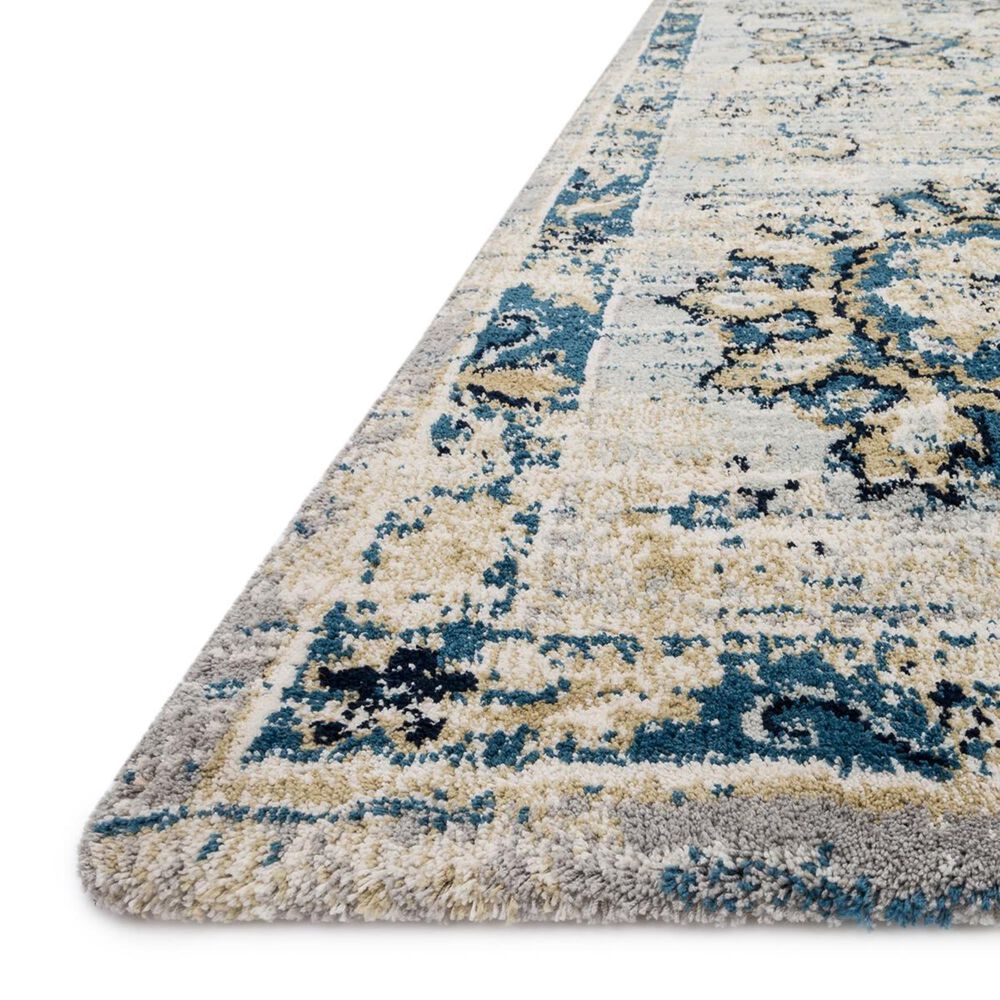 Loloi Torrance TC-05 7&#39;10&quot; x 10&#39;10&quot; Grey/Navy Area Rug, , large