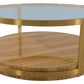 Blue River Hattie Coffee Table in Brushed Gold, , large