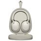 Sony Wireless Industry Leading Noise Canceling Headphones in Silver, , large