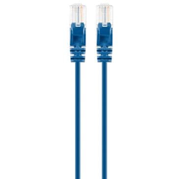 Intellinet Cat6 UTP Slim Network Patch Cable 1.5m in Blue, , large