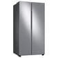 Samsung 23 Cu. Ft. Smart Counter Depth Side-by-Side Refrigerator in Stainless Steel, , large