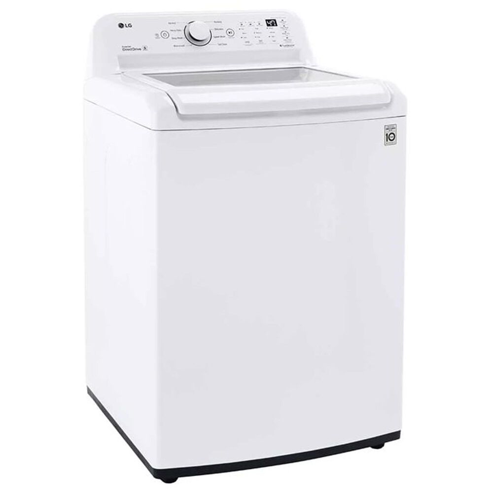 LGAPL 4.5 Cu. Ft. Top Load Washer and 7.3 Cu. Ft. Electric Dryer Laundry Pair in White, , large