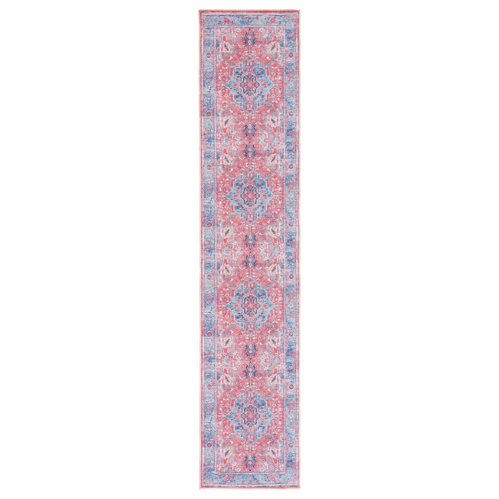 Safavieh Serapi SEP518J 2" x 9" Light Blue and Red Runner, , large