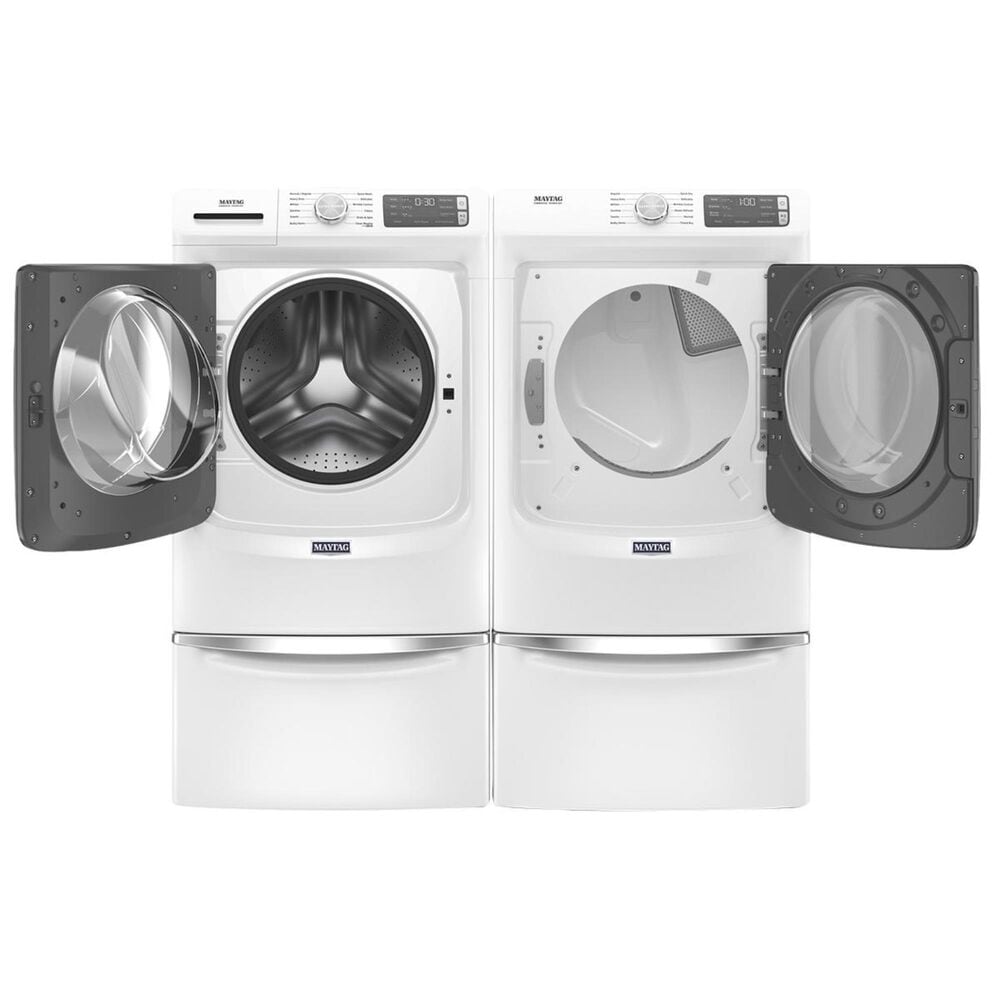 Maytag 7.3 Cu. Ft. Gas Dryer with 12 Dry Cycles in White, , large