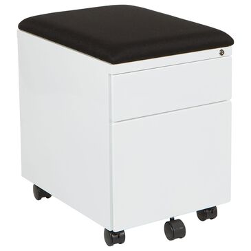OSP Home File Cabinet in Black and White, , large