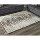 Signature Design by Ashley Jembeth 5"3" x 7" Cream, Beige, Gray, Charcoal and Gold Area Rug, , large