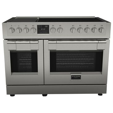 Fulgor Milano Sofia 6.5 Cu. Ft. 48" Professional Induction Electric Range in Stainless Steel, , large