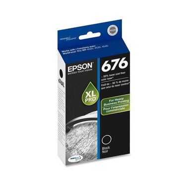 Epson 676XL Black Ink Cartridge, , large