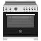 Bertazzoni Professional 5.7 Cu.Ft. Induction Range with Convection and Self-Cleaning in Nero, , large