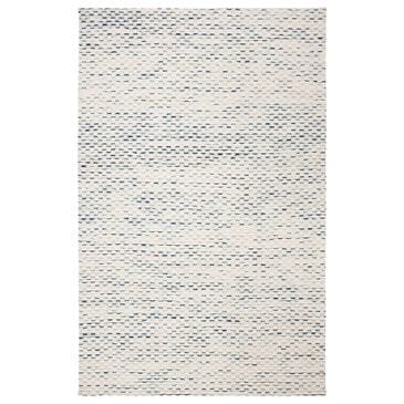 Safavieh Marbella 3" x 5" White and Navy Area Rug, , large