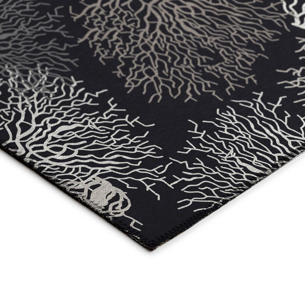 Dalyn Rug Company Seabreeze SZ3 10&#39; x 14&#39; Black Area Rug, , large