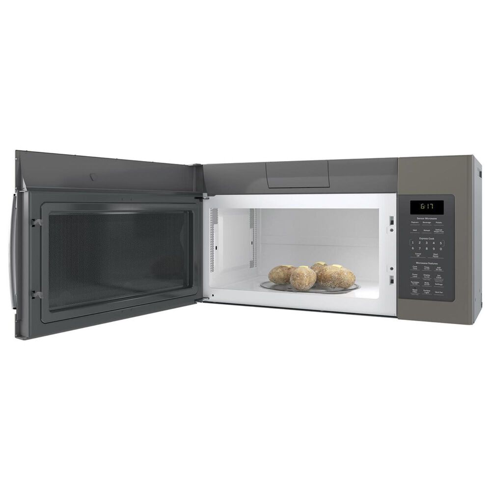 GE Appliances 1.7 Cu. Ft. Over-the-Range Microwave with Sensor in Slate, , large