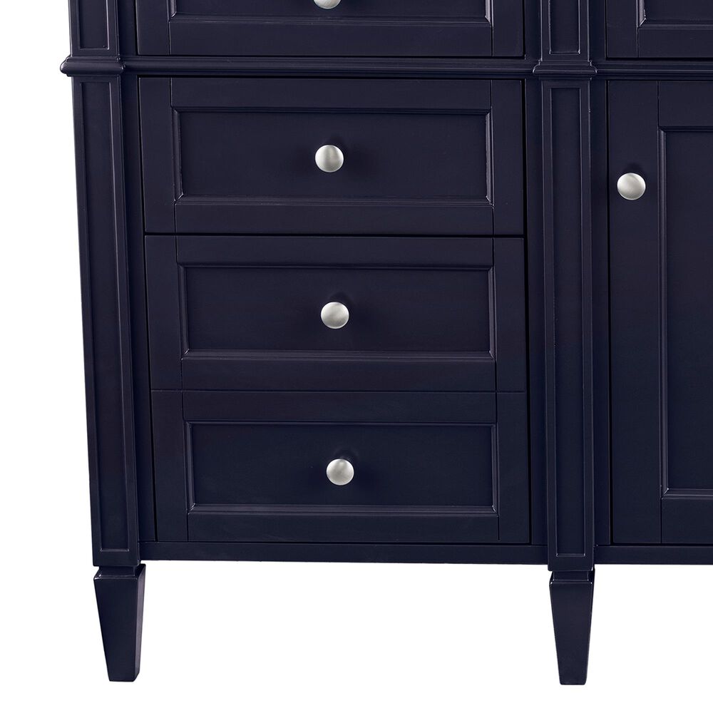 James Martin Brittany 60&quot; Single Bathroom Vanity Cabinet in Victory Blue, , large