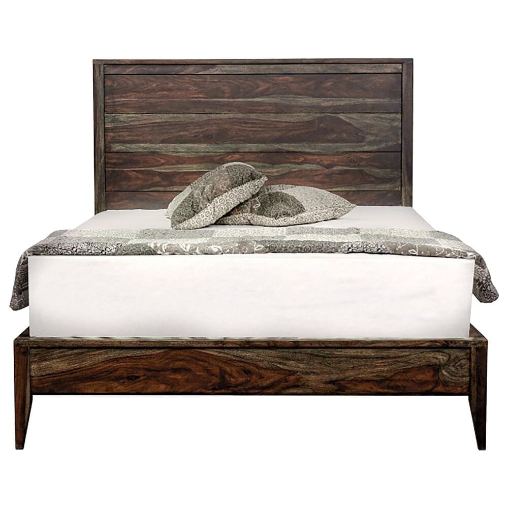 Porter Design Fall River Queen Bed in Brown and Gray, , large