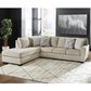 Signature Design by Ashley Decelle 2-Piece Left Facing Sectional in Putty, , large