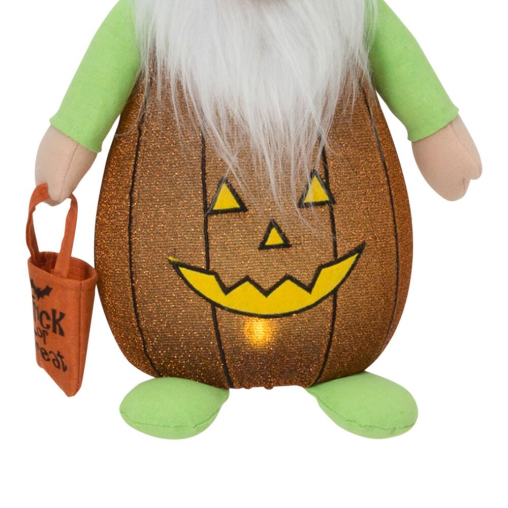 Halloween Gnome Pumpkin Straw Charm – Northern Accents