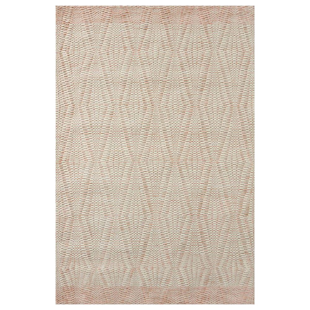 Loloi Kenzie 5" x 7"6" Ivory and Blush Area Rug, , large