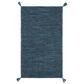 Safavieh Montauk 3" x 5" Blue and Black Area Rug, , large