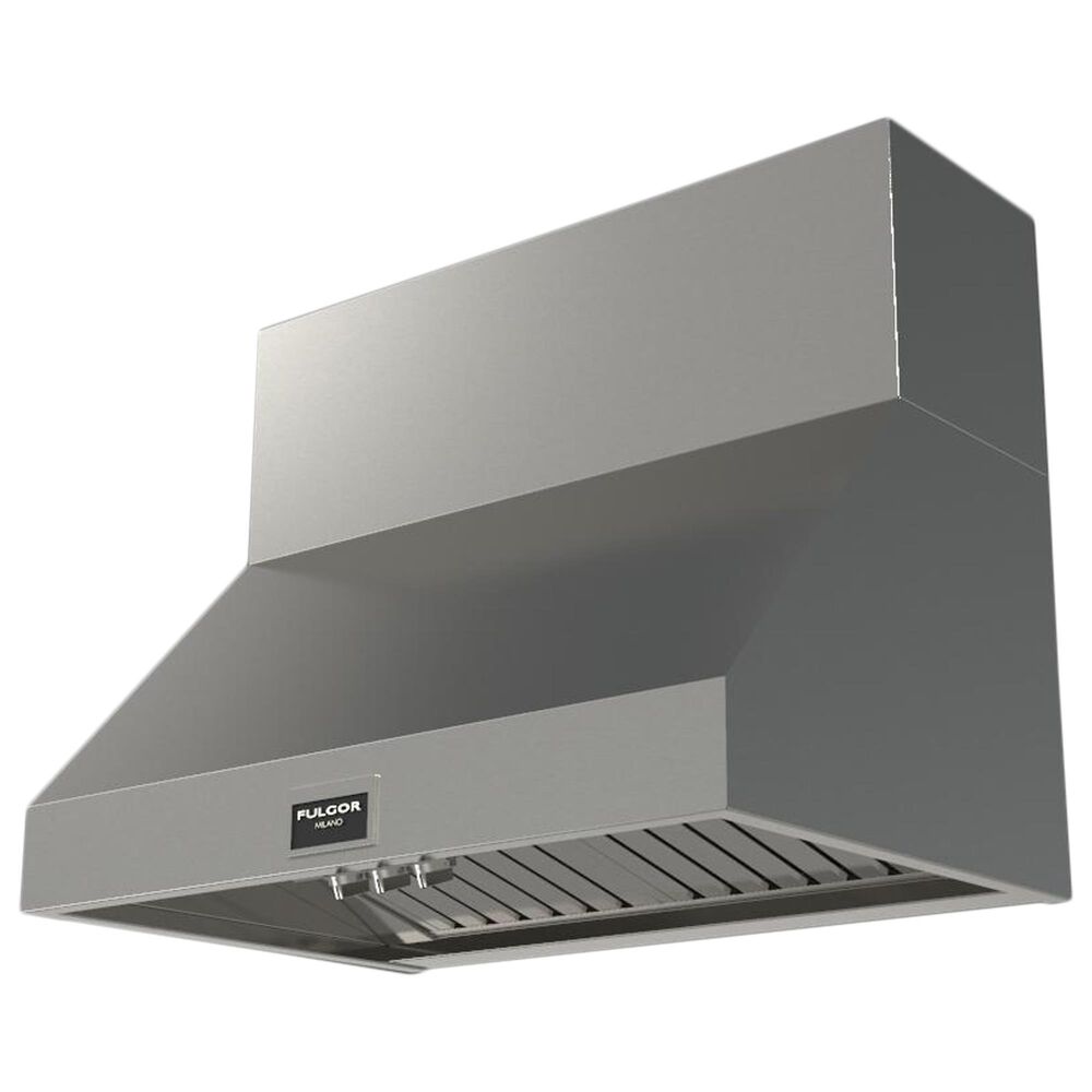 Fulgor Milano 600 Series 36" Pro Wall-Mount Range Hood with 1000 CFM in Stainless Steel, , large