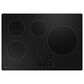 GE PROFILE 2-Piece Kitchen Package with Stainless Steel 30" Built-In Double Wall Oven and Black 30" Built-In Induction Cooktop, , large