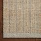 Loloi Cornwall 11"6" x 15" Light Grey and Natural Area Rug, , large