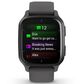 Garmin Venu Sq 2 GPS Smartwatch in Slate Aluminum Bezel with Shadow Gray Case and Silicone Band, , large