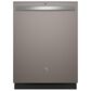 GE Appliances 24" Built-In Bar Handle Dishwasher with Top Control and 52 dBA in Slate, , large