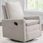 Oxford Baby Uptown Swivel Rocker Recliner in Sand, , large