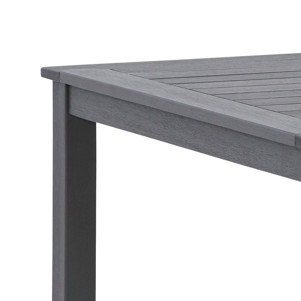 Signature Design by Ashley Eden Town Patio Dining Table in Gray - Table Only, , large