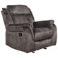 New Heritage Design Park City Manual Gliding Recliner in Slate, , large