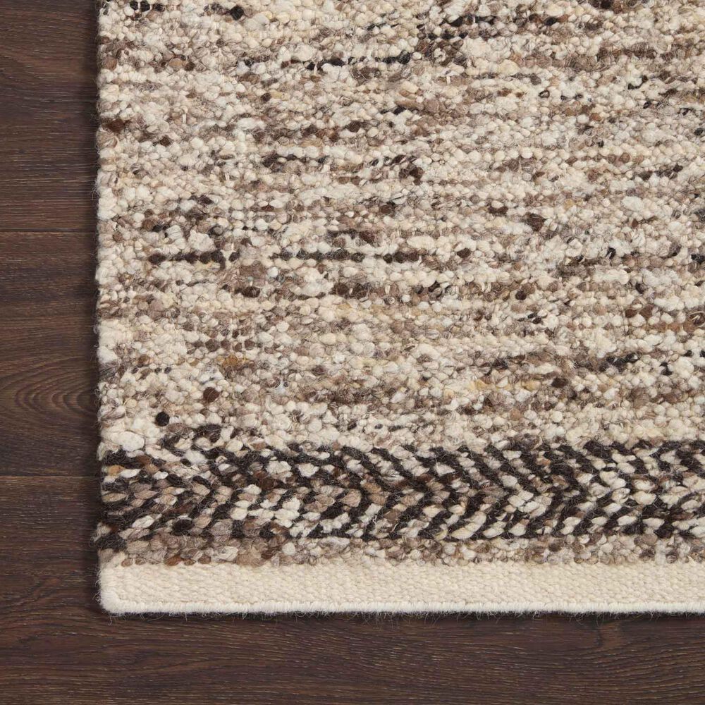 Loloi Reyla 7&#39;9&quot; x 9&#39;9&quot; Granite and Mocha Area Rug, , large