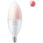 Wiz Smart Lighting B12 E12 Color Wi-Fi Bulb, , large