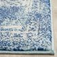 Safavieh Evoke EVK256C-5 5"1" x 7"6" Blue/Ivory Area Rug, , large