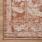 Loloi II Odette 2"3" x 3"10" Rust and Ivory Area Rug, , large