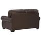 Signature Design by Ashley Colleton Stationary Loveseat in Dark Brown, , large