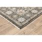 Oriental Weavers Maharaja Qatar 71N 2"3" x 7"6" Grey and Ivory Scatter Rug, , large