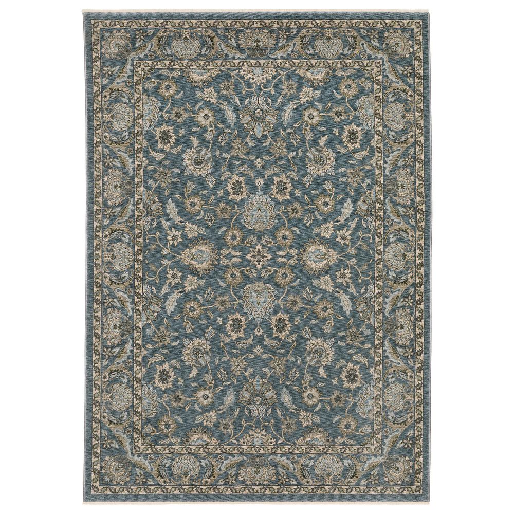 Oriental Weavers Aberdeen 5"3" x 7"6" Blue Area Rug, , large