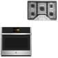 GE Profile 30" Gas Cooktop with 30" Built-In Convection Single Wall Oven in Stainless Steel, , large