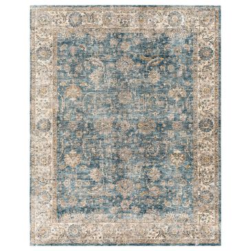 Surya Mirabel 10" x 14" Teal, Aqua, Mustard, Gray and Beige Area Rug, , large