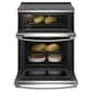 GE Profile 30" Slide-In Electric Double Oven Fingerprint Resistant Range in Stainless Steel, , large