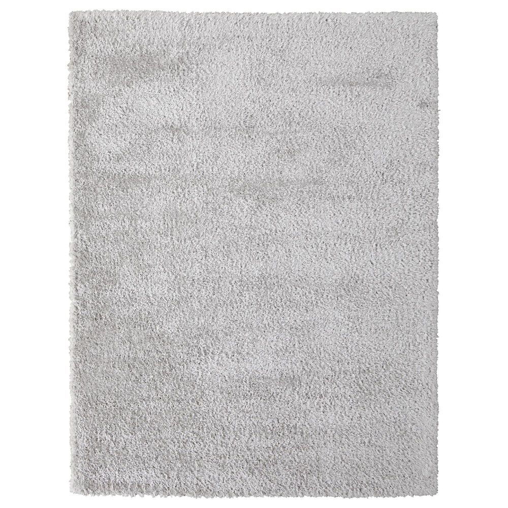 Feizy Rugs Darian 2" x 3" Light Gray Area Rug, , large