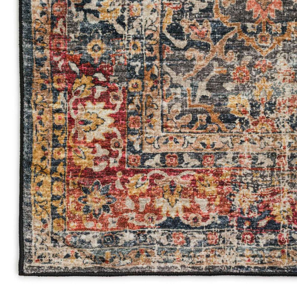 Dalyn Rug Company Jericho JC3 2&#39;6&quot; x 10&#39; Charcoal Indoor/Outdoor Runner, , large