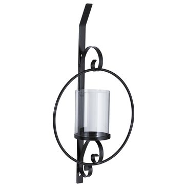 Signature Design by Ashley Wimward Wall Sconce Candle Holder in Black, , large