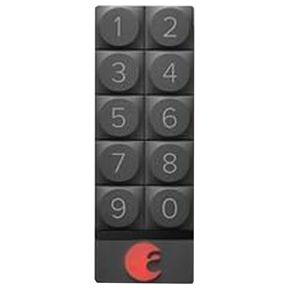 August Wi-Fi Smart Lock and Keypad in Matte Black and Dark Gray, , large